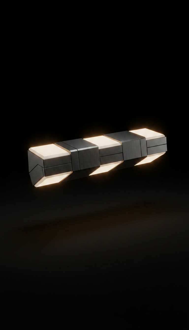 Alternate angle view of Modular LED Light Bar with Diffused Glow