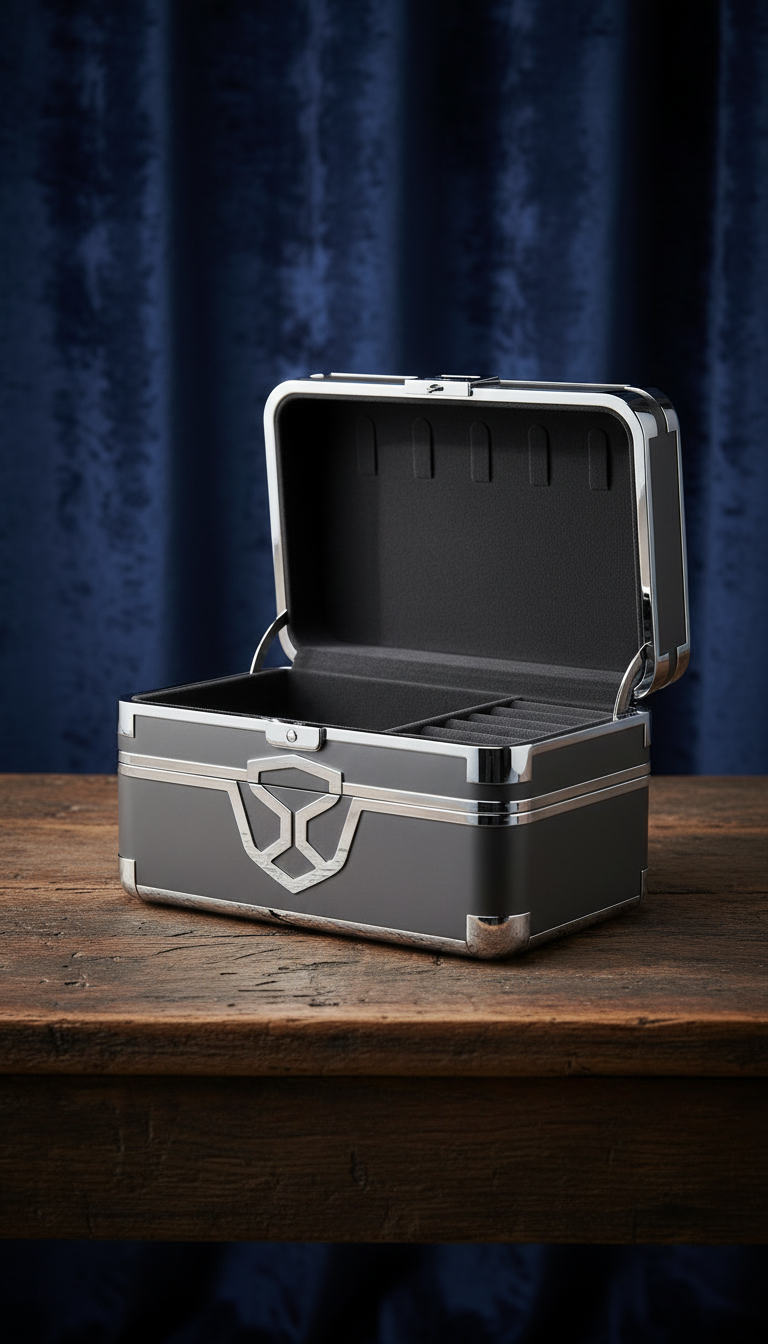 Chic Protective Jewelry Box in a new setting
