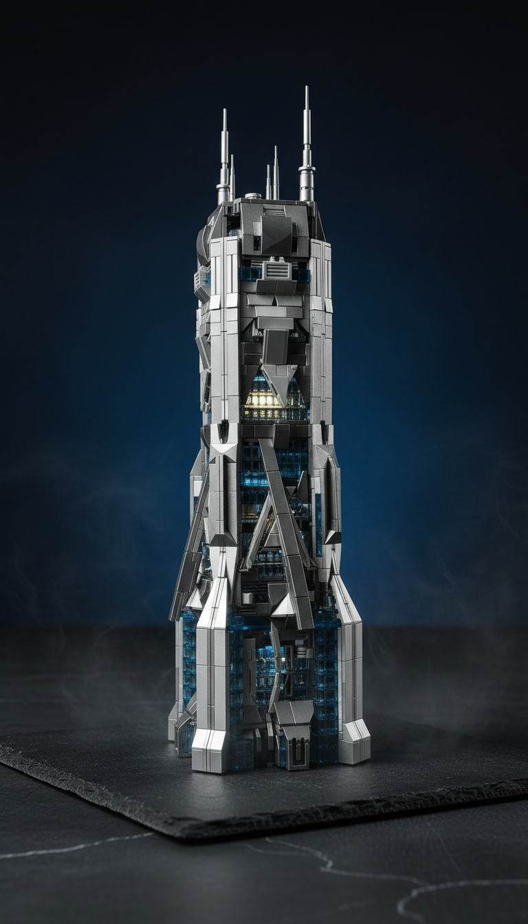 Collectible Building Block Set in a new setting