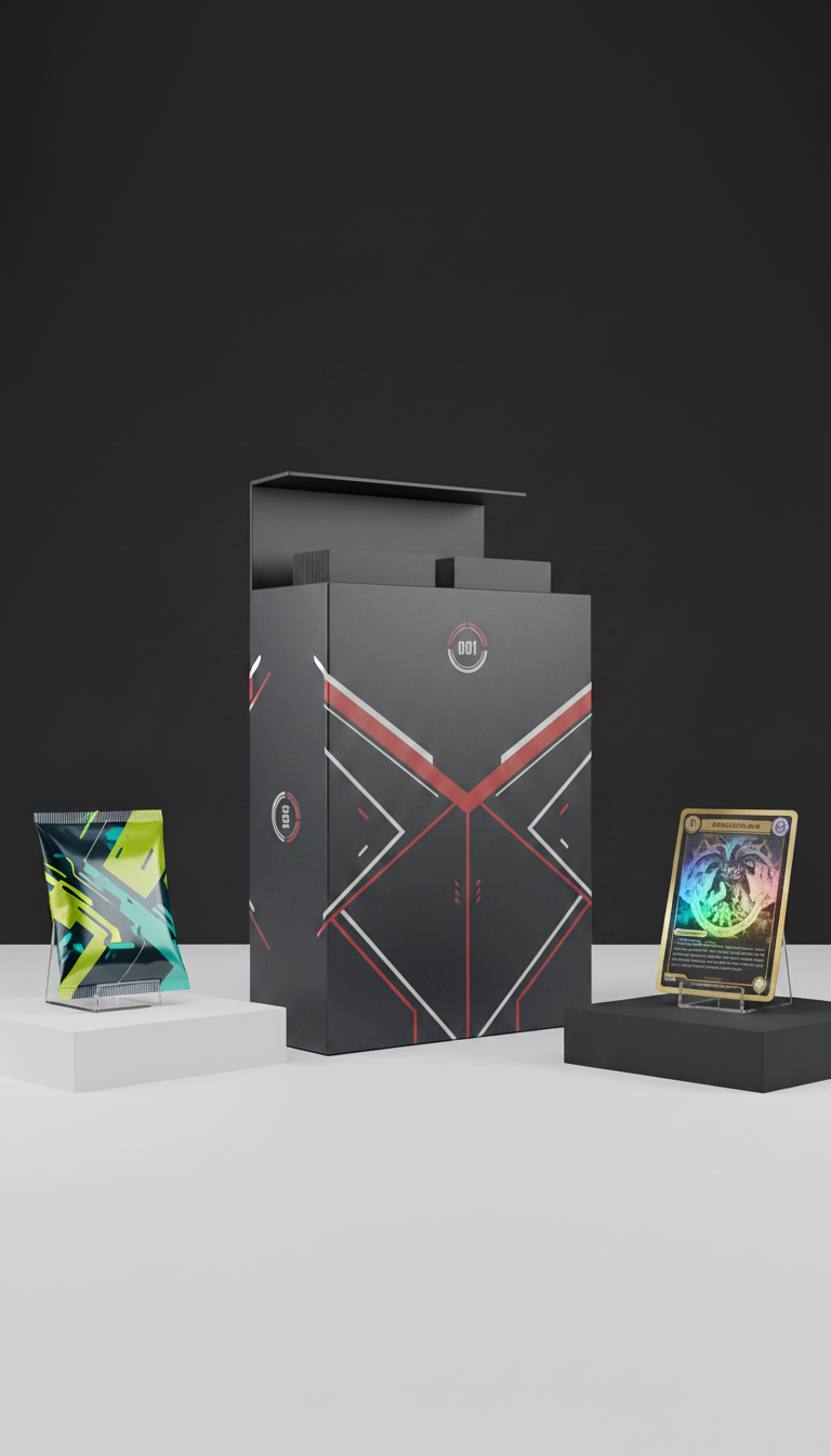 Alternate angle view of Numbered Matte Collector Box