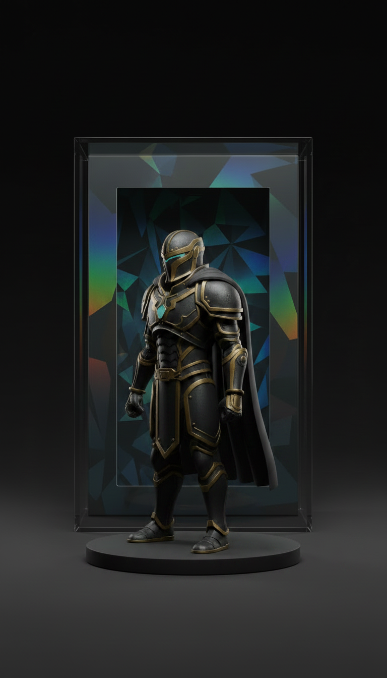 Alternate angle view of Die-cast villain collectible figure
