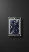 A premium graded card in a protective case is perfectly centered on a 'Jet Black' background. The card is illuminated with...