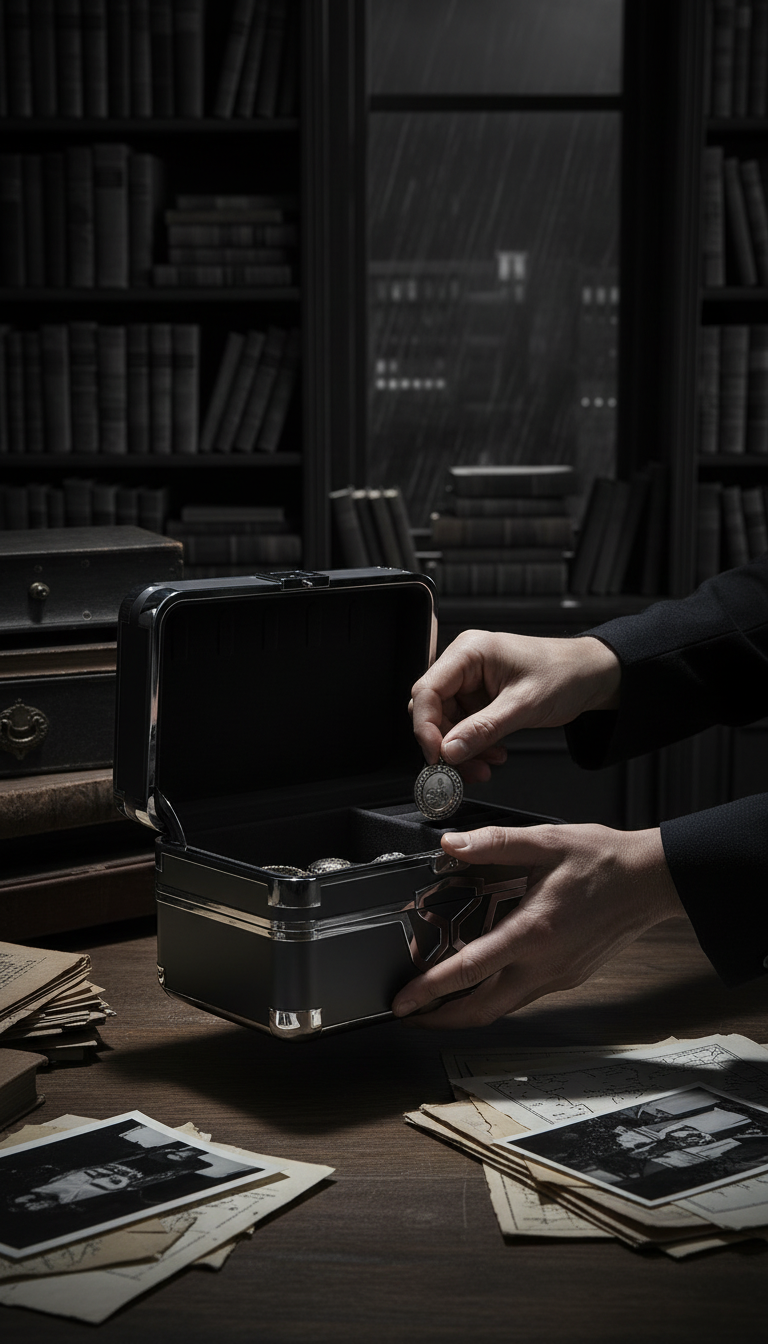 Chic Protective Jewelry Box in use